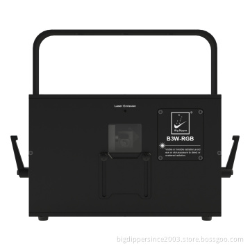 multi color laser stage light BigDipper Professional with DMX control ILDA dj disco light B3W RGB